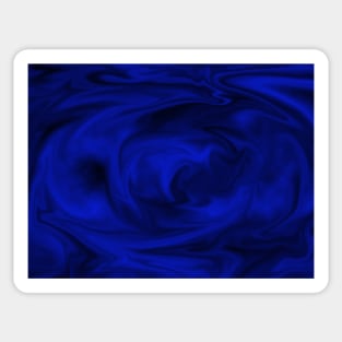 Blue rose abstract Sticker